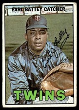 1967 Topps Earl Battey Minnesota Twins #15