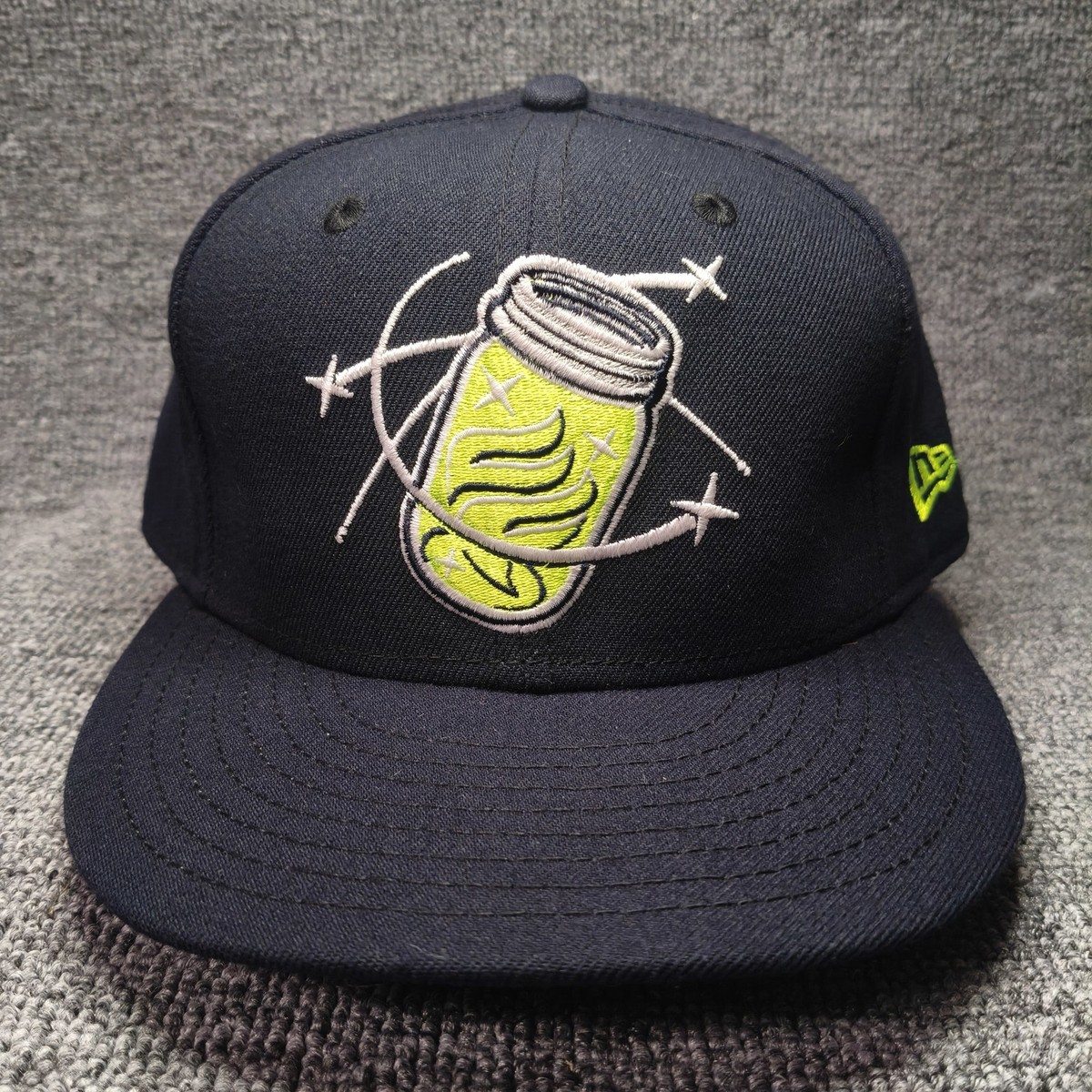 New Era Columbia Fireflies 59FIFTY Fitted Hat Navy 7 1 4 MiLB