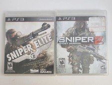 Sniper 1Silver Star Edition & 2 Ghost Warrior Sony PlayStation 3 PS3