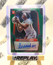 2025 Prizm WNBA Aneesah Morrow Green Prizm RC Rookie Auto SG-AM Sun
