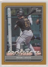 2022 Panini Three and Two Prospects Gold 14/25 Henry Davis #P-41 0hk3