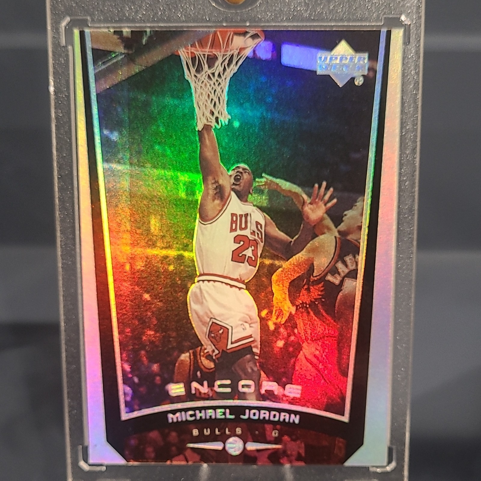 Upper Deck 1998-99 Encore Michael Jordan Hologram #107 Basketball Chicago Bulls