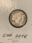 1909 D Barber Dime - See Pics !