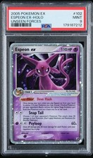 2005 POKEMON EX UNSEEN FORCES #102 ESPEON EX-HOLO PSA 9 on eBay