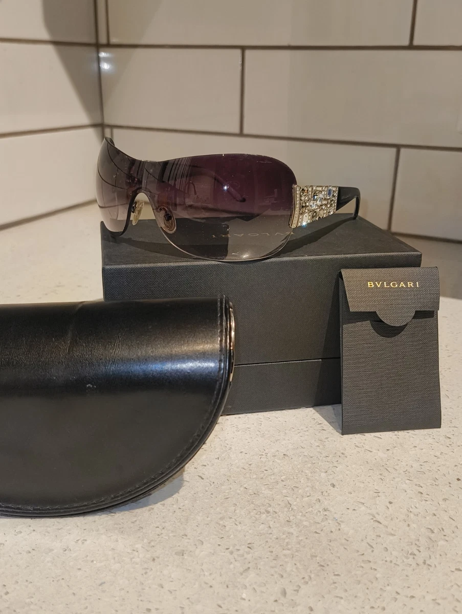 Bvlgari Silver Sunglasses for Women for sale | eBay display picture 2