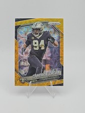 CAMERON JORDAN 2025 PANINI PRIZM #199 CHOICE GOLD /10 SAINTS  🔥 