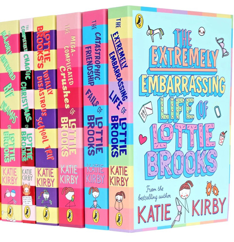 Lottie Brooks Books 1 - 6 Series Collection Set Pack by Katie Kirby BRAND NEW