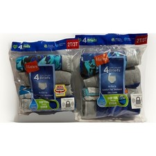 Hanes Boys Tagless Briefs 8 Count 2T/3T Comfort Flex Cotton Toddler Underwear