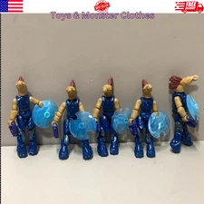 5pcs Halo Mega Bloks Construx Banished Blue Jackal Freebooter Mini Figures Toys 