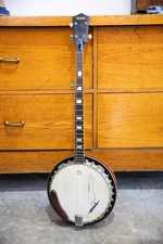 VINTAGE GLOBAL BANJO RESONATOR EAGLE BACK 5 STRING INSTRUMENT PARTS REPAIR