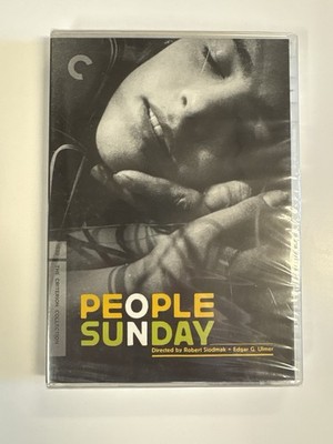 People on Sunday (Criterion Collection) (DVD, 1930) BRAND NEW SEALED