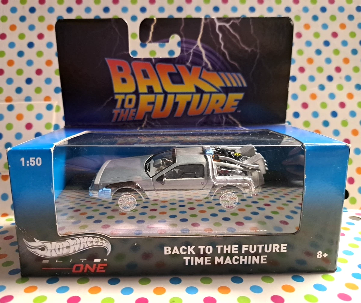 Hot Wheels Elite Back to the Future DeLorean Diecast Cars, Trucks