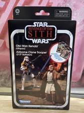 STAR WARS ROTS Vintage Collection VC398 VC399 Airborne Clone Trooper Obi Wan 2pk