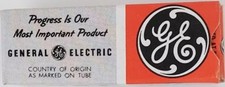 Tube 3AW2A GE NOS NIB neuf 1 pièce en boîte ou générique