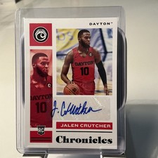 2021 Panini Chronicles Draft Picks Jalen Crutcher #CR-JCR Auto Autograph RC