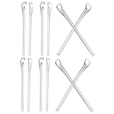 Glasses End Tips Eyeglass Anti Slip Ear Sock Pieces Tube Sleeve Soft for White