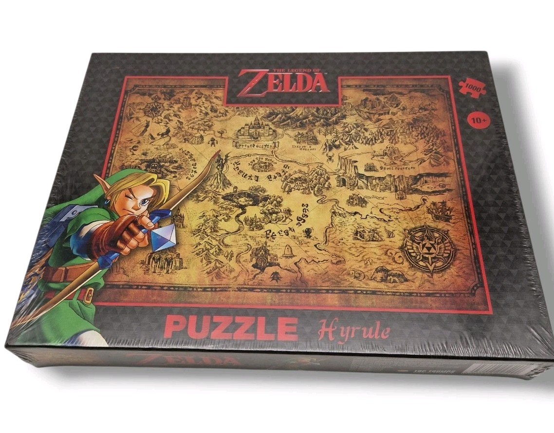 ⚡Puzzle Zelda Hyrule Nintendo Top Trumps 1000 piezas NUEVO sellado⚡
