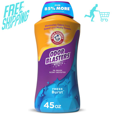 ARM & HAMMER Odor Blasters In-Wash Scent Booster, Laundry Scent Booster Fresh..