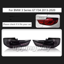LED Heckleuchten Rückleuchten Set Für BMW 3er GT F34 13-20 Bremsleuchten Schwarz