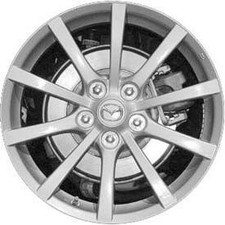 17 Mazda Miata Wheel Rim Factory Oem 64887 2006-2008 Silver