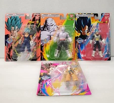 4 Bandai Dragon Ball Super Evolve Son Goku Vegito Vegeta Jiren NEW