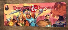 the Dungeons Dragons Shadow Over Mystara 4x12 Metal Wall Video Game Marquee Sign