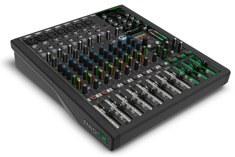 Mackie ProFX12v3+ 12-Channel Analog Mixer w/Enhanced FX/USB Recording/Bluetooth - Image 4 of 4