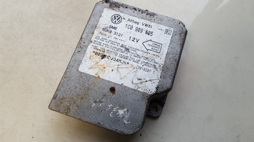 Volkswagen Sharan 2001  crash sensors module 1c0909605, 5wk43121 #753985-80