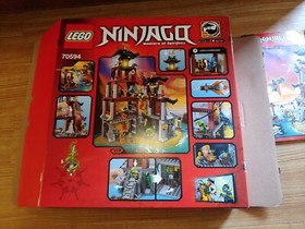 Lego Ninjago The Lighthouse Siege 70594 Box & Manual Only
