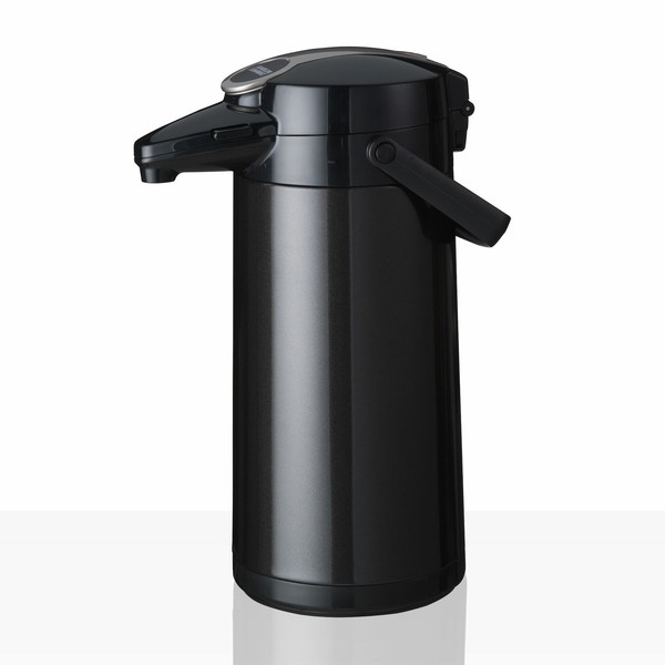 Bonamat Airpot Furento Pumpkanne 2,2L FüR Th - Edelstahlinnenzylinder Schwarz-image