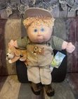 2001 K3 TRU CPK boy. Buttercream Crimped yarn hair, blue eyes, freckles,puppydog
