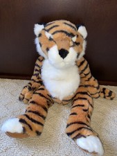 Tickles The Bengal Tiger Russ Weighted Stuffed Animal Plush EUC