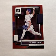 2022 Panini Donruss - Holo Red #148 Walker Buehler