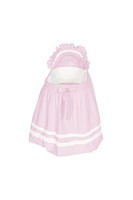 Brand Baby Doll Bedding Modern Hotel Style Bassinet Liner, Pink Brand Baby Doll Bedding Modern Hotel Style Bassinet Liner, Pink