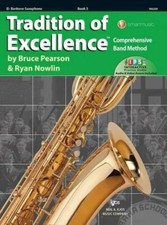 kjos W63XR Tradition of Excellence Bk 3 Baritone Sax B Pearson / R Nowlin