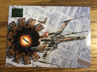 2018 Star Wars Galaxy Green Foil Wedge s Lead #95  *2156*