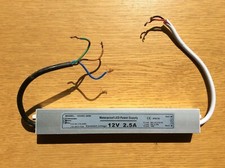 Waterproof LED Lighting Transformer 12v 30w, Spotlight Downlight Driver 2.5a