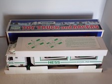 New 1997 Hess Toy Truck and Racers in Original Box and Packaging NIB - HS-F4-K