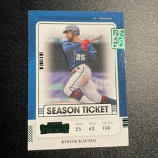 2021 Contenders Base Season Ticket #80 Byron Buxton - Minnesota Twins