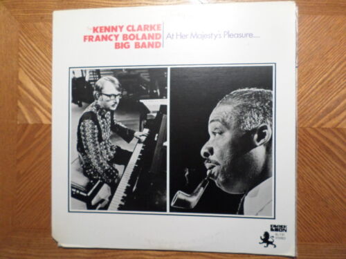 Schwarz Lion LP Record / Kenny Clarke,Francy Boland / AT HER MAJESTY'S PLEASURE - Afbeelding 1 van 4