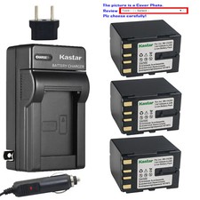 Kastar Battery Travel Charger for JVC BN-V428 JVC GR-DVL500 GR-DVL505 GR-DVL507