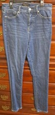 Banana Republic Women's Dark Wash High-Rise Skinny Jeans Size 28/6 EUC