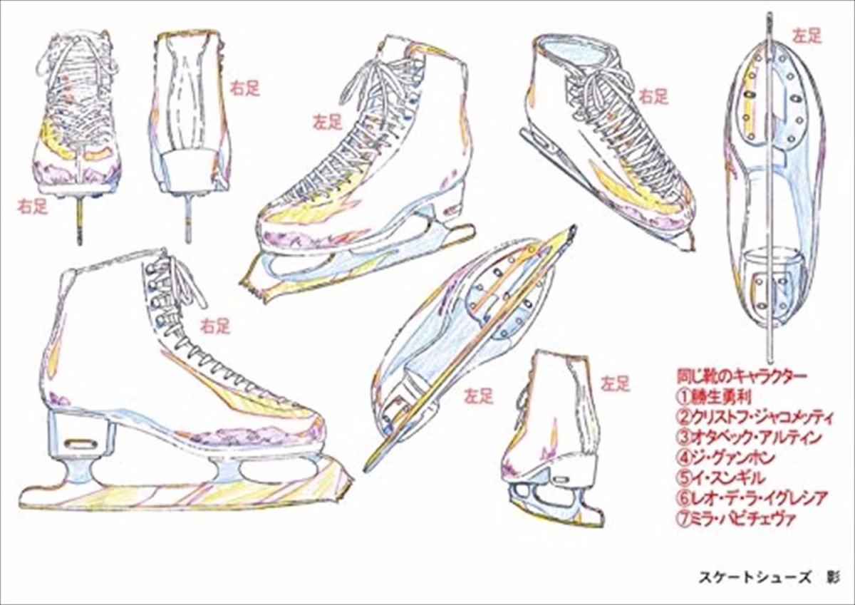 Yuri on Ice Official Setting Material Collection Art Book Japan