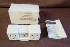 Tempro Stat TP526 Plug-In Freeze Protection Thermostat Open On Rise 120Vac