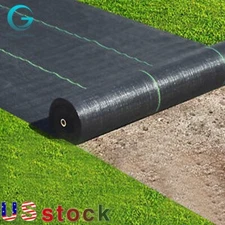 New Weed Barrier Fabric Woven Earthmat Ground Cover Heavy-Duty  3FTx150FT