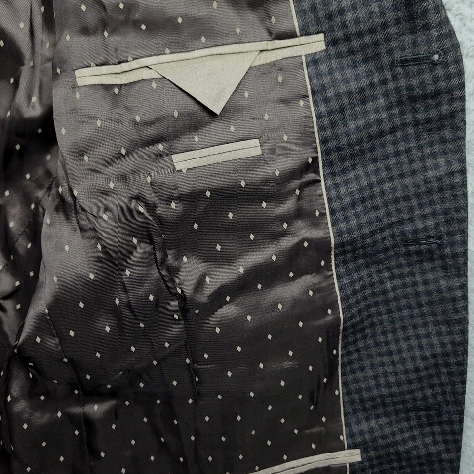 Boss Hugo Boss Johnston2 Men's 42R (44) Blazer Wool Plaid Sports Coat Jacket NWT - Image 4 of 4