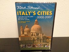 2000-2007: Rick Steves' Italy's Cities DVD 7 Episodes / 3.5 Hours " NEW "