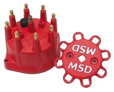 Msd 8431 Red Distributor Cap - Red Cap Fits Pn 8570 Pn 8545 And Pn 8546