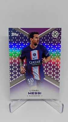 2022-23 Topps Jack Grealish Platinum Curated UEFA Lionel Messi