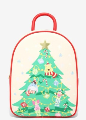 Disney Winnie The Pooh Christmas Ornament Mini Backpack Disney Winnie The Pooh Christmas Ornament Mini Backpack  main image 2